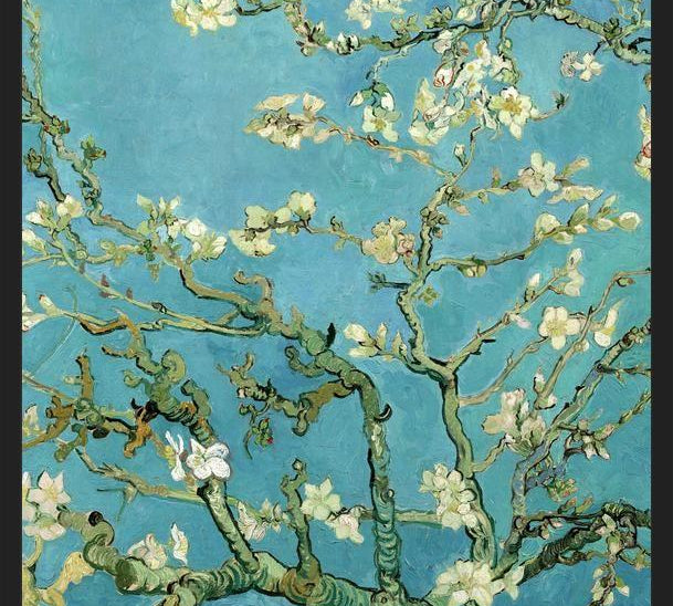 Cuadro "Almendro en flor" Vincent Van Gogh (1890)
