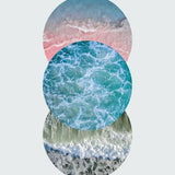 Canvas Ocean Circles