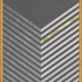 Cuadro Flecha Gold - Gris