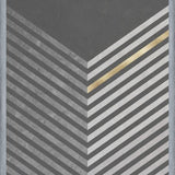 Cuadro Flecha Gold - Gris