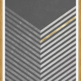 Cuadro Flecha Gold - Gris