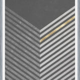 Cuadro Flecha Gold - Gris