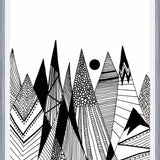 Cuadro Patterns in the mountains II