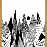 Cuadro Patterns in the mountains II