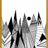 Cuadro Patterns in the mountains II