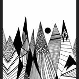 Cuadro Patterns in the mountains II