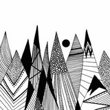 Canvas Patterns in the mountains II