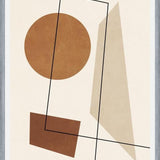 Cuadro GEOMETRIC ART - TERRACOTTA 03