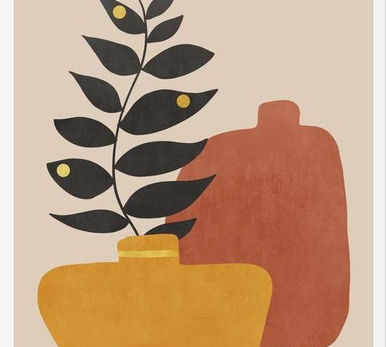 Cuadro Plant in a Pot 1