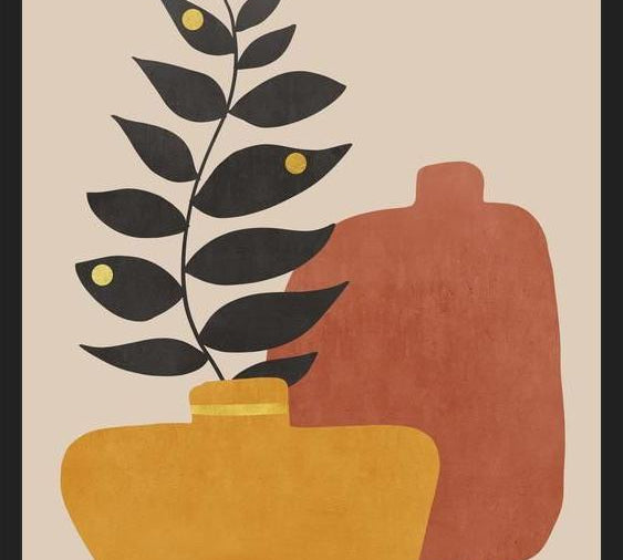 Cuadro Plant in a Pot 1