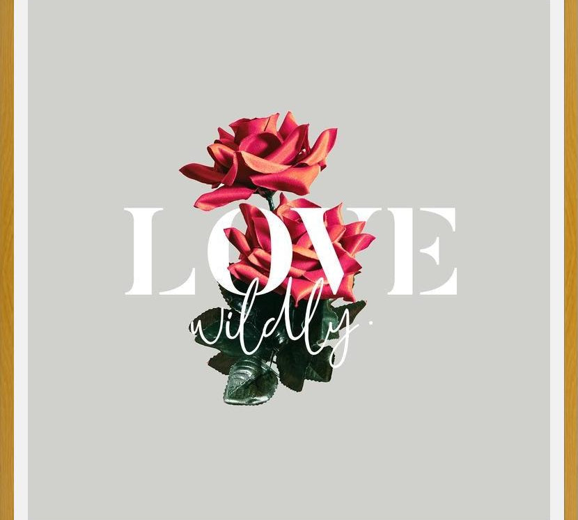 Cuadro Love Wildly