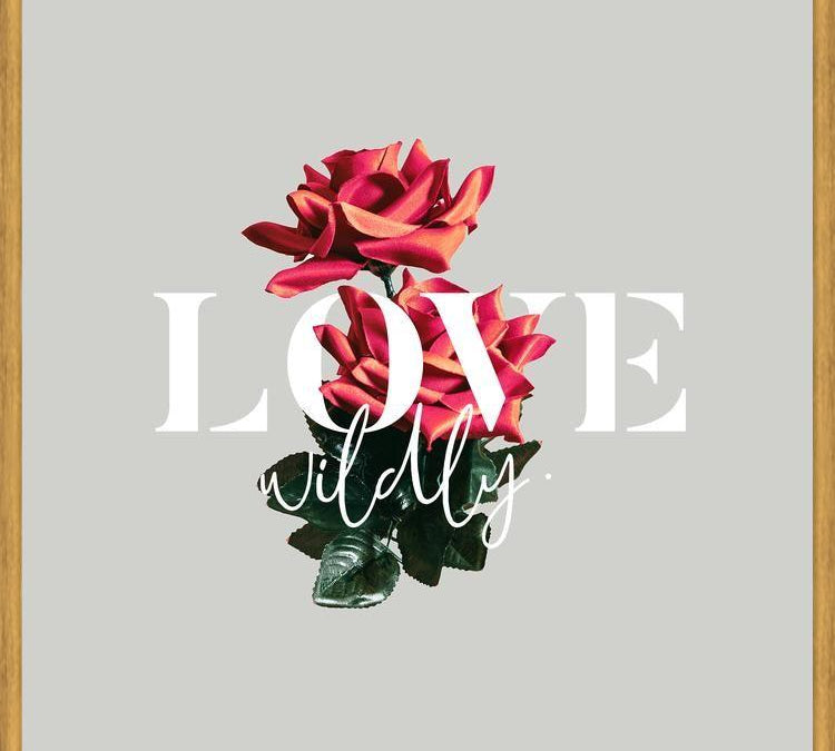 Cuadro Love Wildly