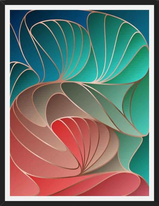 Cuadro Colorful Art Deco I