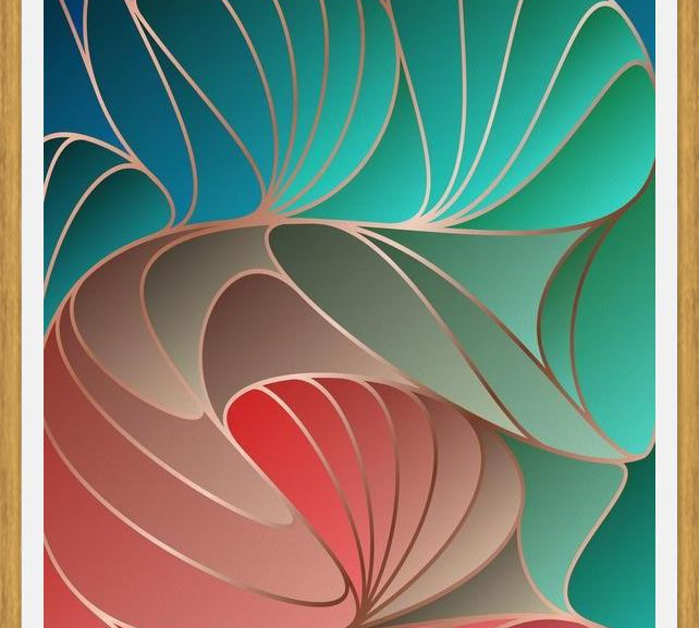 Cuadro Colorful Art Deco I