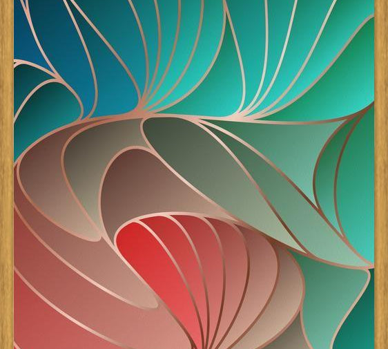Cuadro Colorful Art Deco I