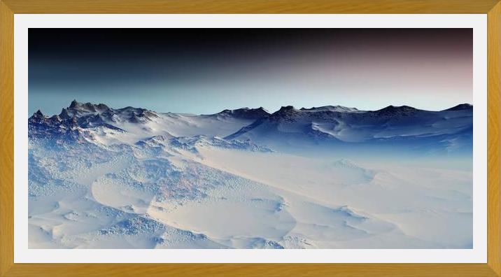 Cuadro Snowy Mountains