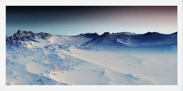 Cuadro Snowy Mountains
