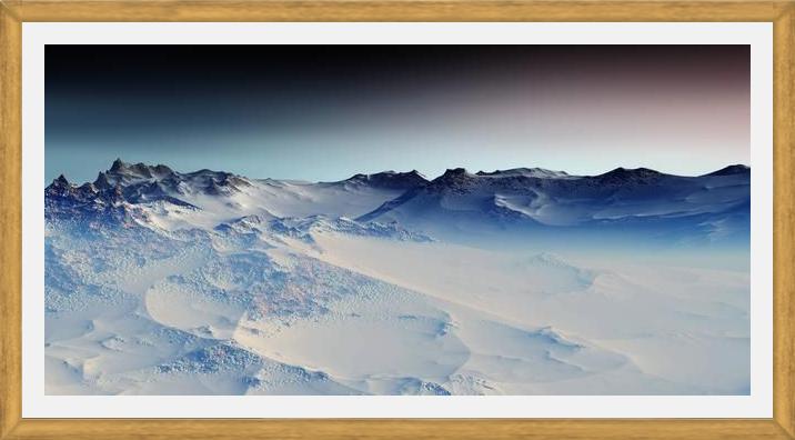 Cuadro Snowy Mountains