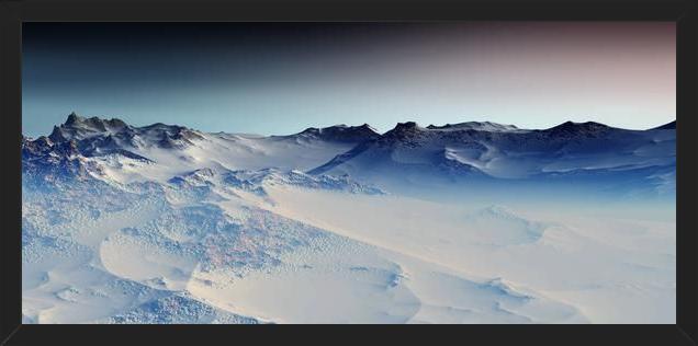 Cuadro Snowy Mountains