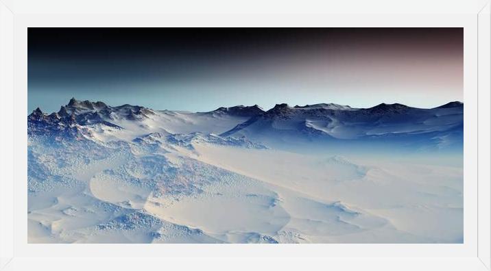 Cuadro Snowy Mountains