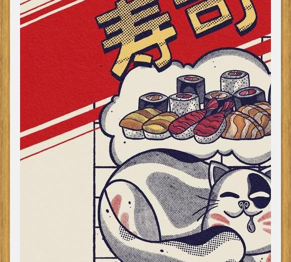 Cuadro Dreaming About Sushi