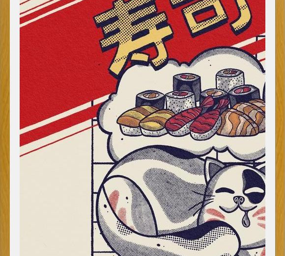 Cuadro Dreaming About Sushi