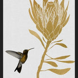 Cuadro Hummingbird and Flower I