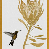 Cuadro Hummingbird and Flower I