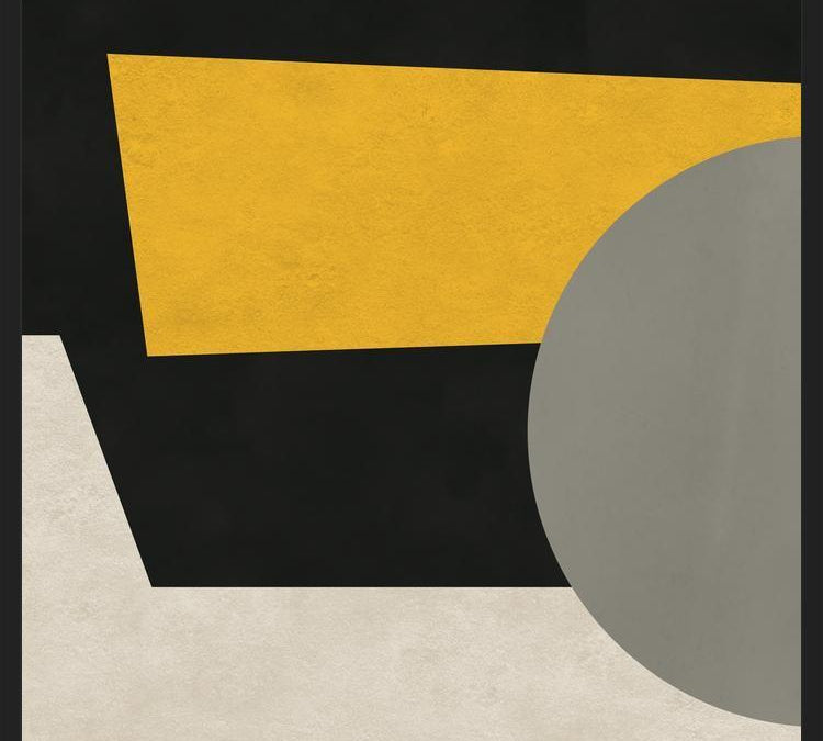 Cuadro Abstract Shapes Yellow&Green