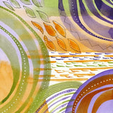 Canvas Watercolor improvisation 06