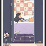 Cuadro Baño de Tina