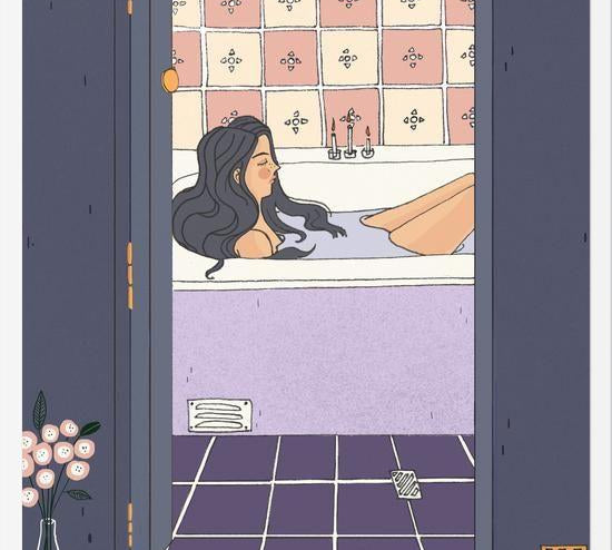 Cuadro Baño de Tina