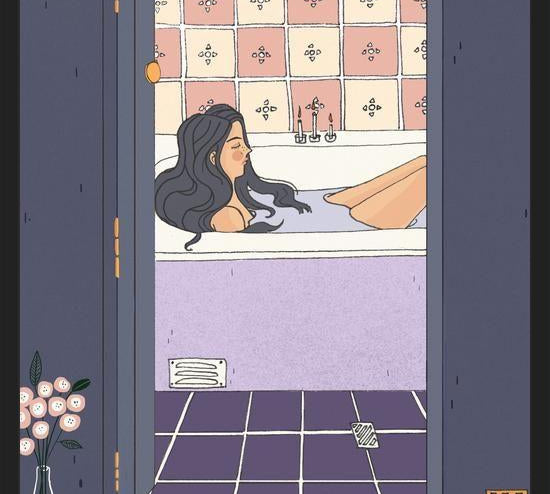 Cuadro Baño de Tina