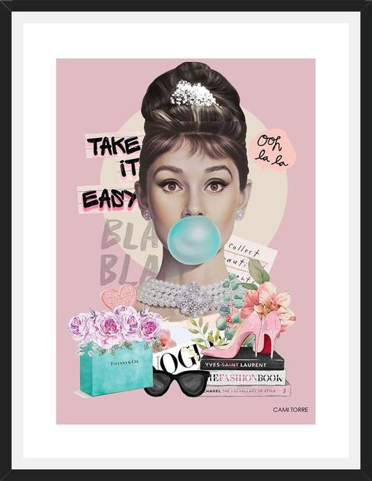 Cuadro Audrey esta.