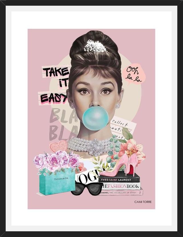 Cuadro Audrey esta.