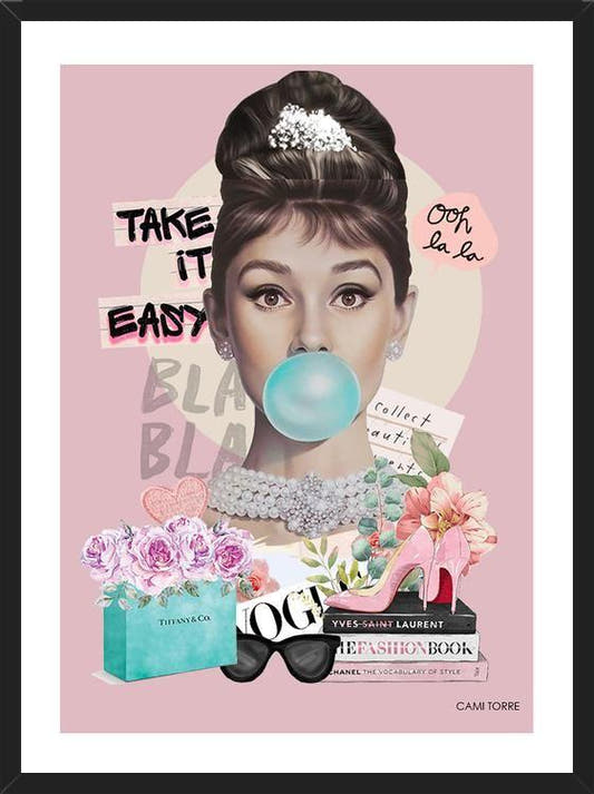 Cuadro Audrey esta.