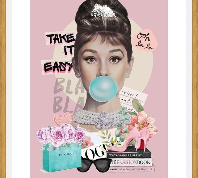 Cuadro Audrey esta.