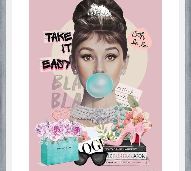 Cuadro Audrey esta.