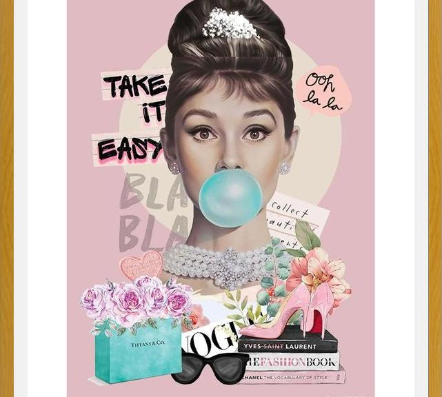 Cuadro Audrey esta.