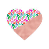 Canvas Corazón Geométrico