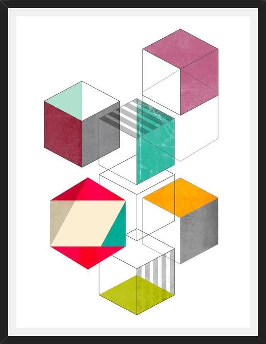 Cuadro Cubes 1