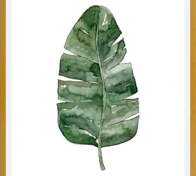 Cuadro Leaf #5