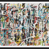 Cuadro Pollock wink 7