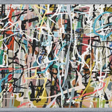 Cuadro Pollock wink 7