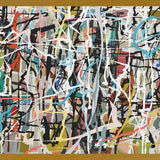 Cuadro Pollock wink 7