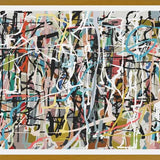 Cuadro Pollock wink 7