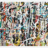 Cuadro Pollock wink 7