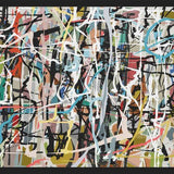 Cuadro Pollock wink 7