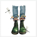 Cuadro botines verdes