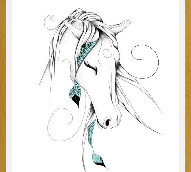 Cuadro Poetic Horse